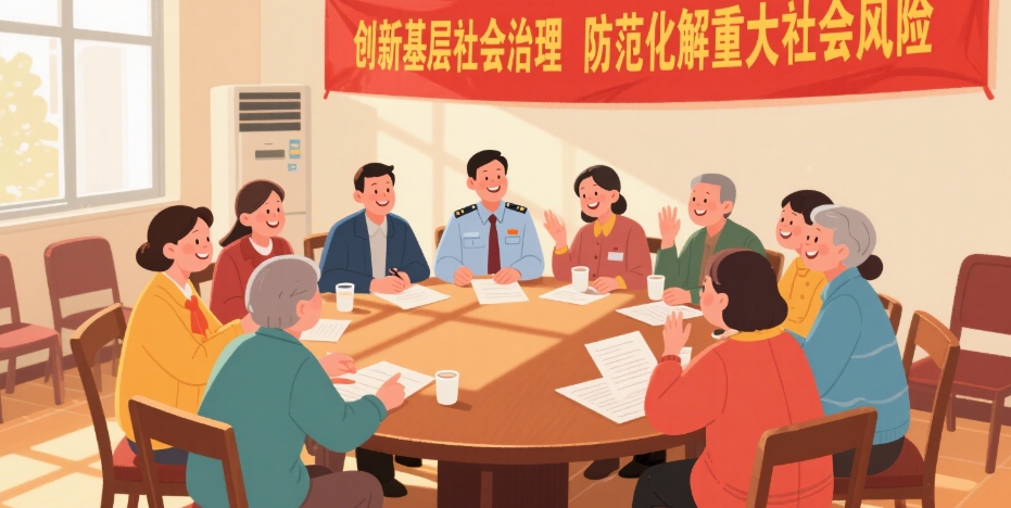 創新基層社會治理 防范化解重大社會風險